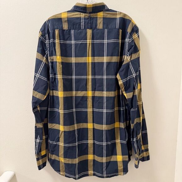 Banana Republic Men's Plaid Slim Fit Button Down Shirt - Size Large - Picture 3 of 4